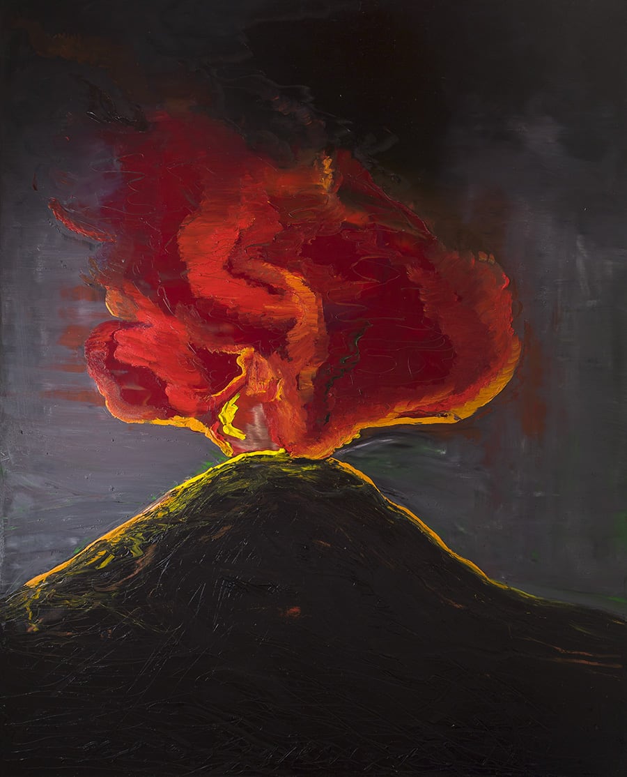 Oil on Linen Canvas <p>2014</p>
 <p>Volcany</p>

<p>250x200 cm</p>
