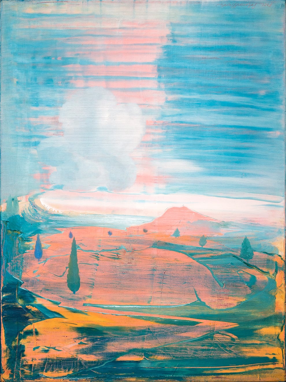 Oil on Linen Canvas 2018 51x38 cm